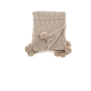Anny Throw Acrylic, Beige, 170X130