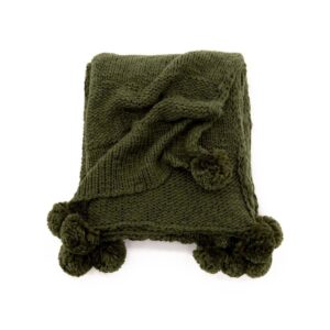 Anny Throw Acrylic - Green