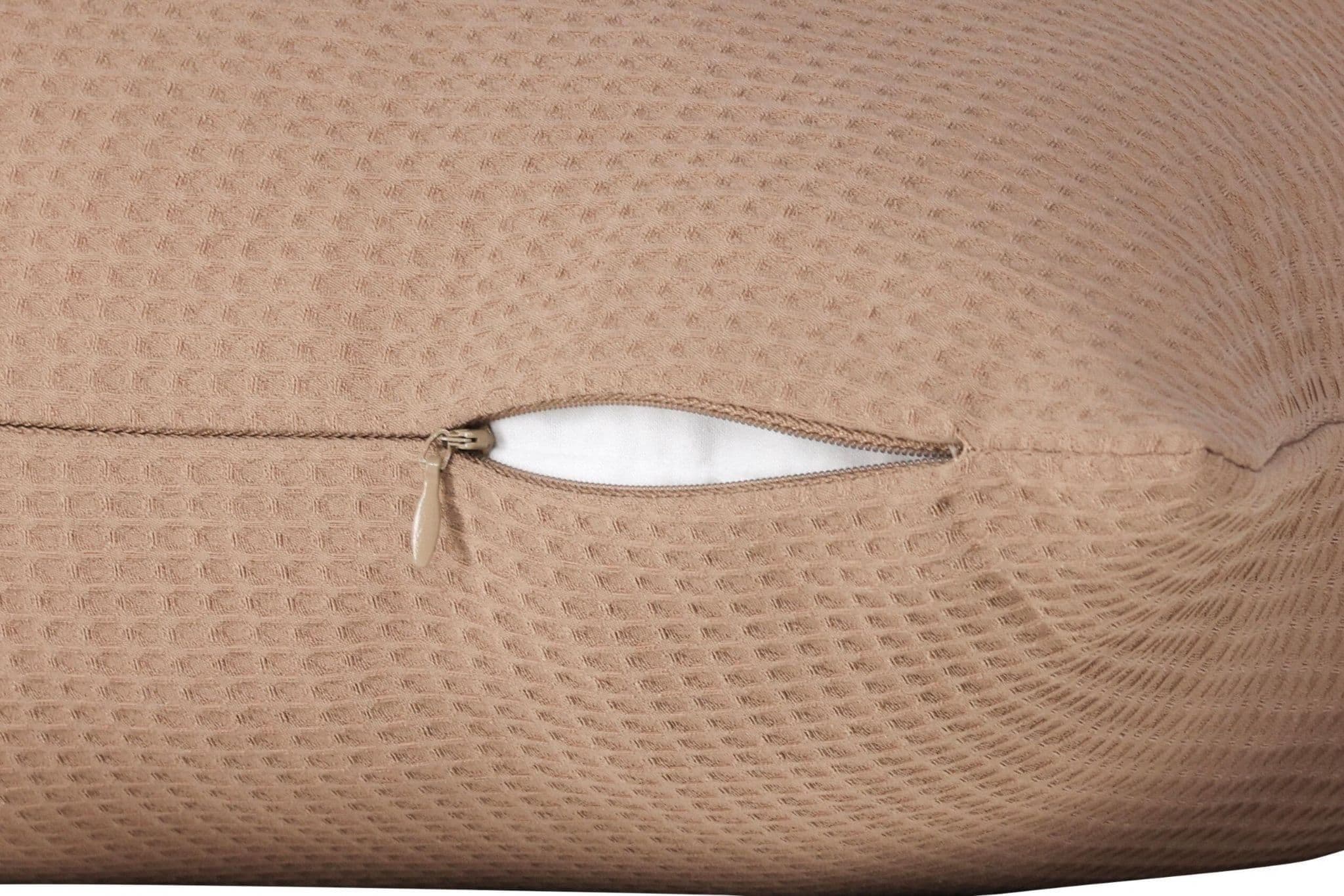 Celine Cushion Cover Poly Waffle, Black, 50X50 - Image 44