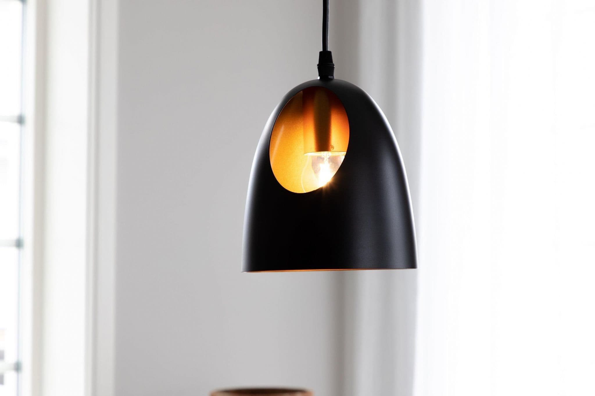 Elda Pendant Lamp, D160Xh170, Black - Image 6