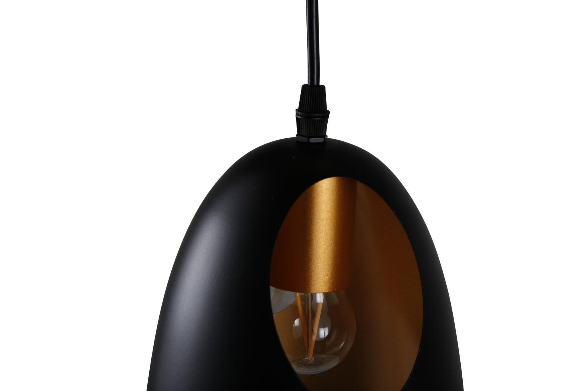 Elda Pendant Lamp, D160Xh170, Black - Image 9