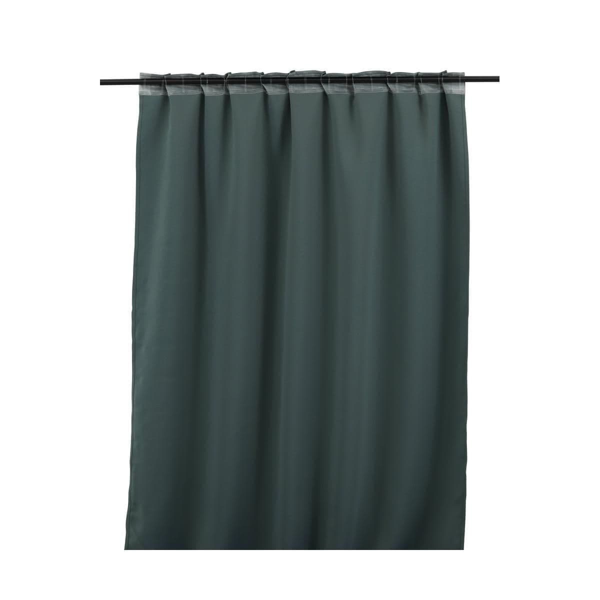 Evelyn Curtain Polyester Blackout, Deep Grey, 135X240 - Image 11