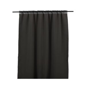Evelyn Curtain Polyester Blackout - Deep Grey, 290X135