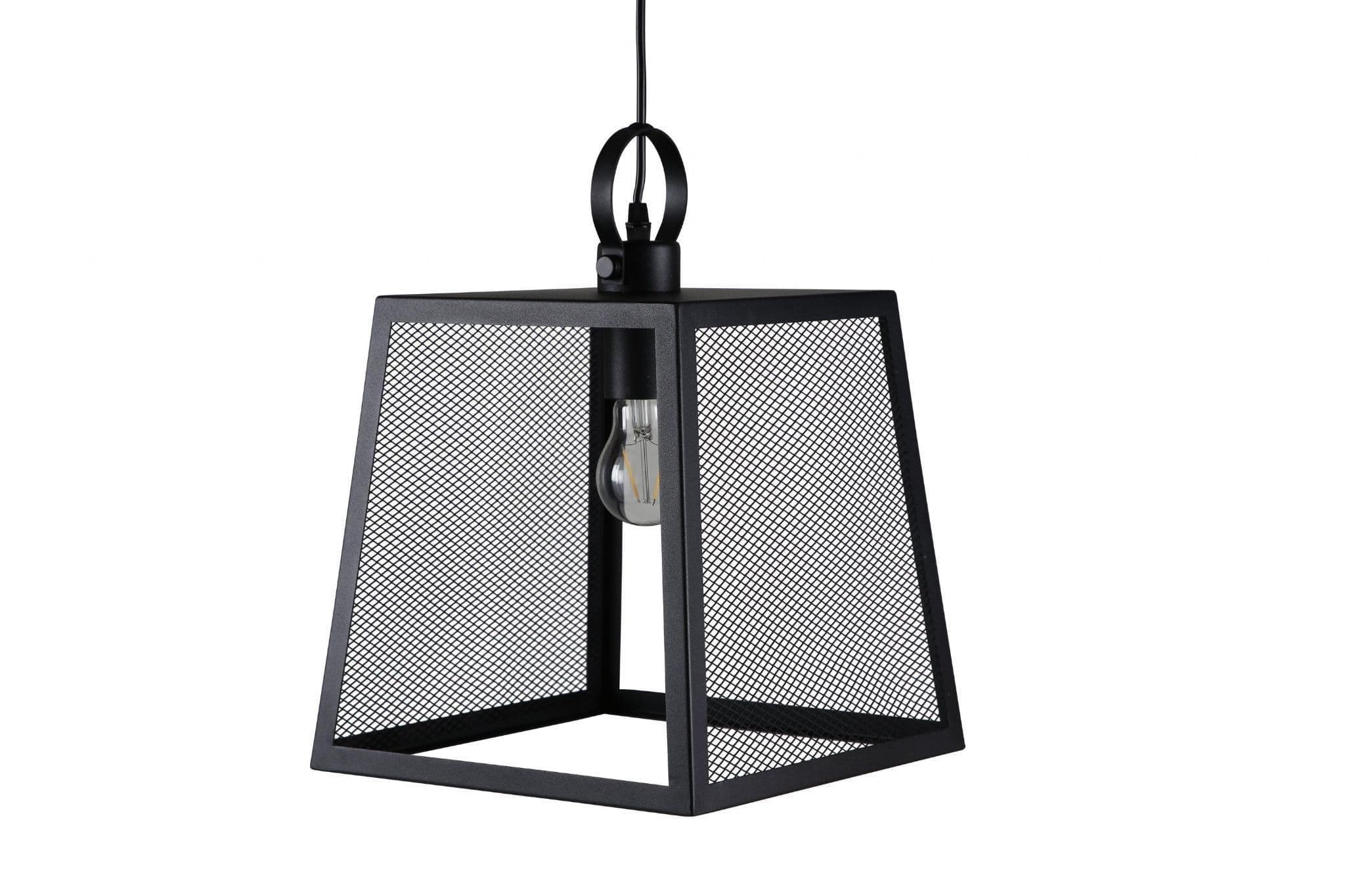 Hage Pendant Lamp, L280Xw280Xh375, Black - Image 2