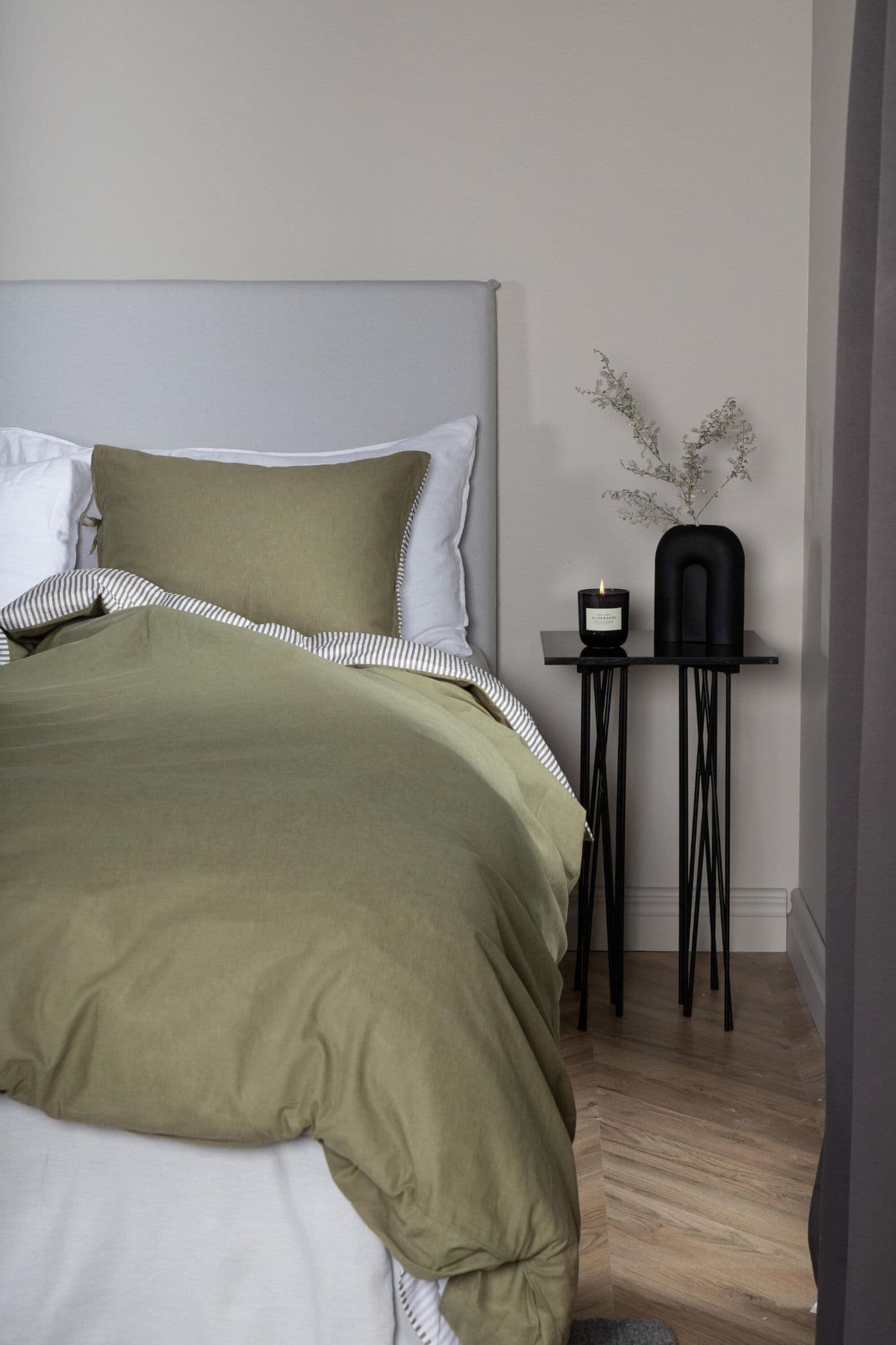 Jenna Bed Set Cotton, Light Grey, 150X200 - Image 16