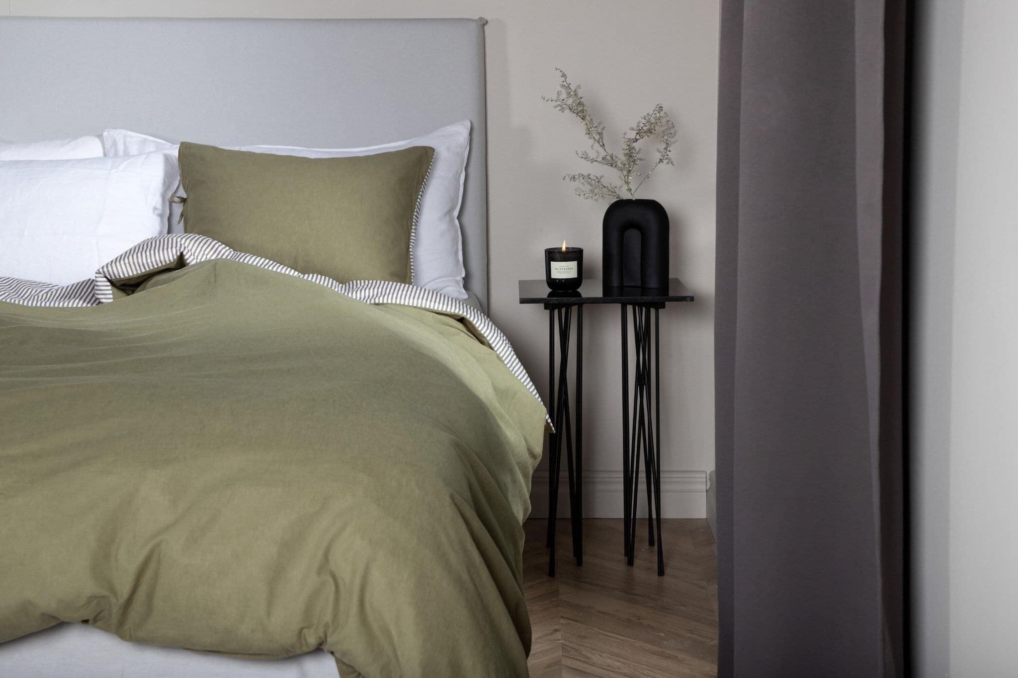 Jenna Bed Set Cotton, Light Grey, 150X200 - Image 21