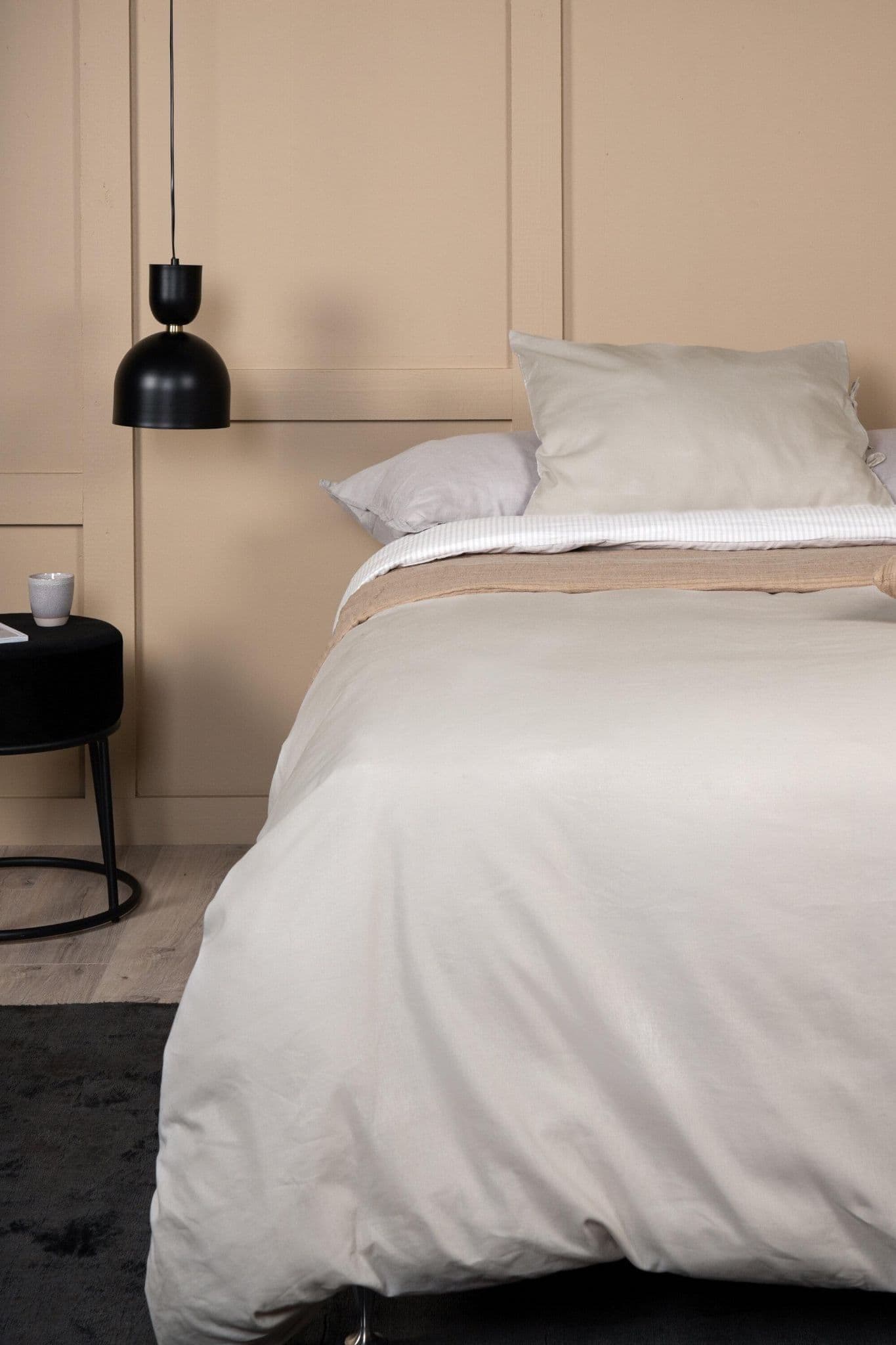 Jenna Bed Set Cotton, Light Grey, 150X200 - Image 6