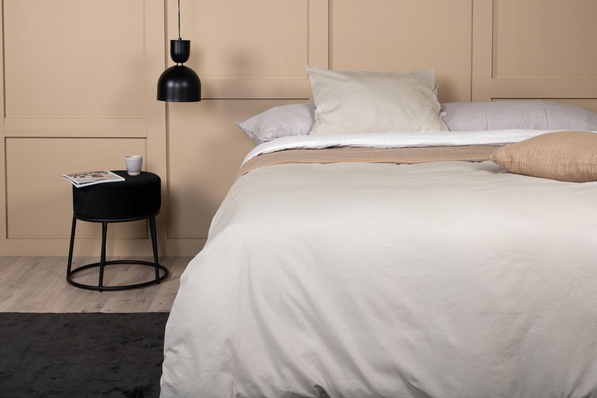 Jenna Bed Set Cotton, Light Grey, 150X200 - Image 7