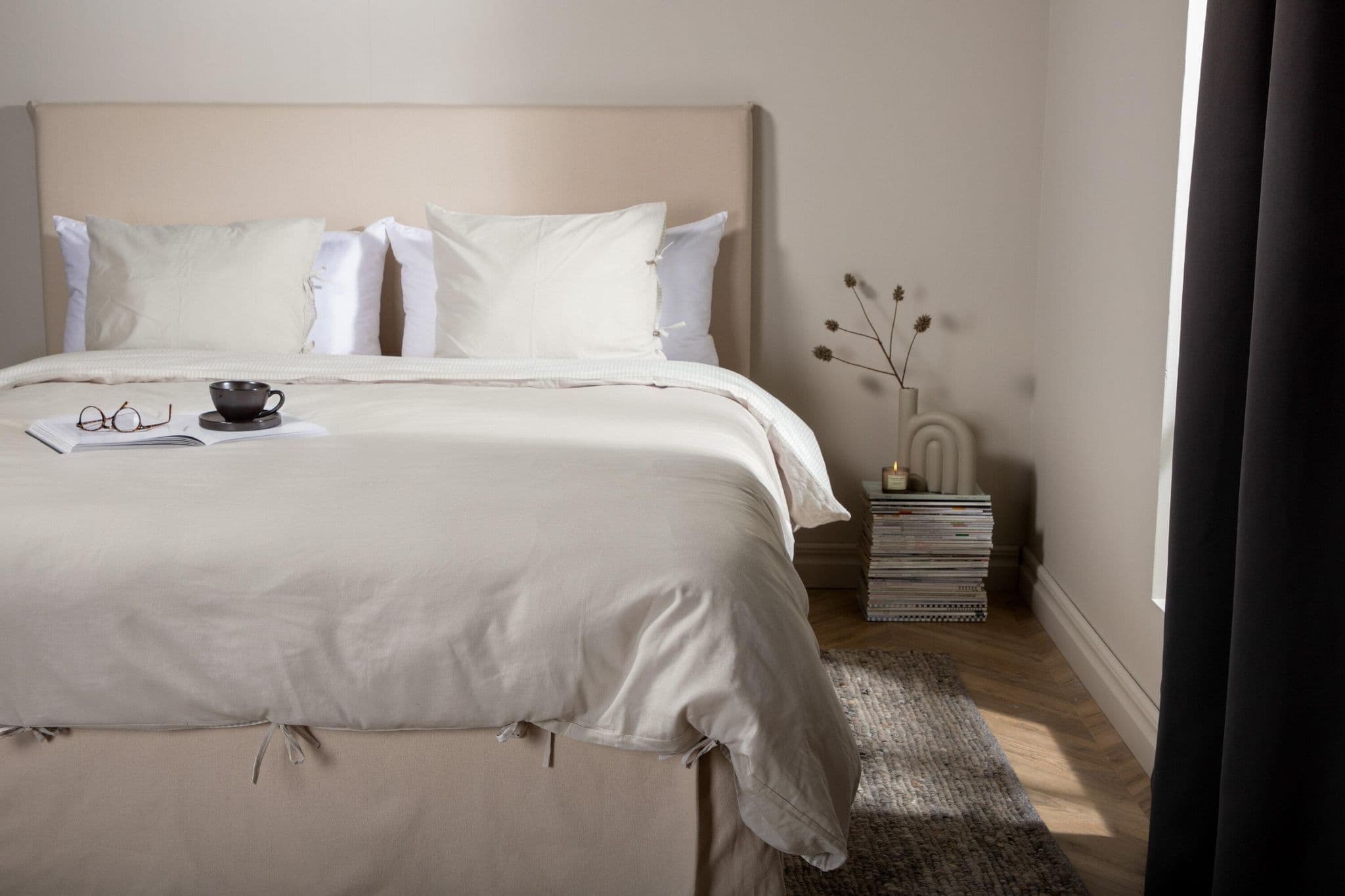 Jenna Bed Set Cotton, Green, 240X220 - Image 16