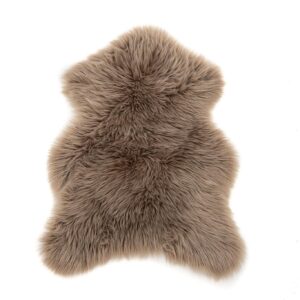 Katy Sheepskin Polyester - Brown