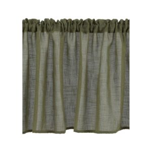 Kaya Curtain Polyester - Green, 250X55