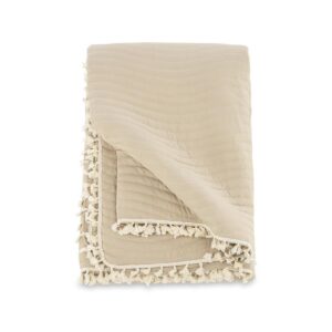 Lias Bedspread Microfiber - Beige, 260X180