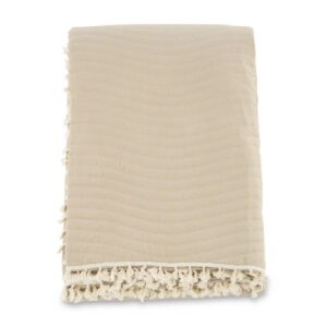Lias Bedspread Microfiber - Beige, 260X260