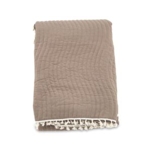 Lias Bedspread Microfiber - Brown, 260X180