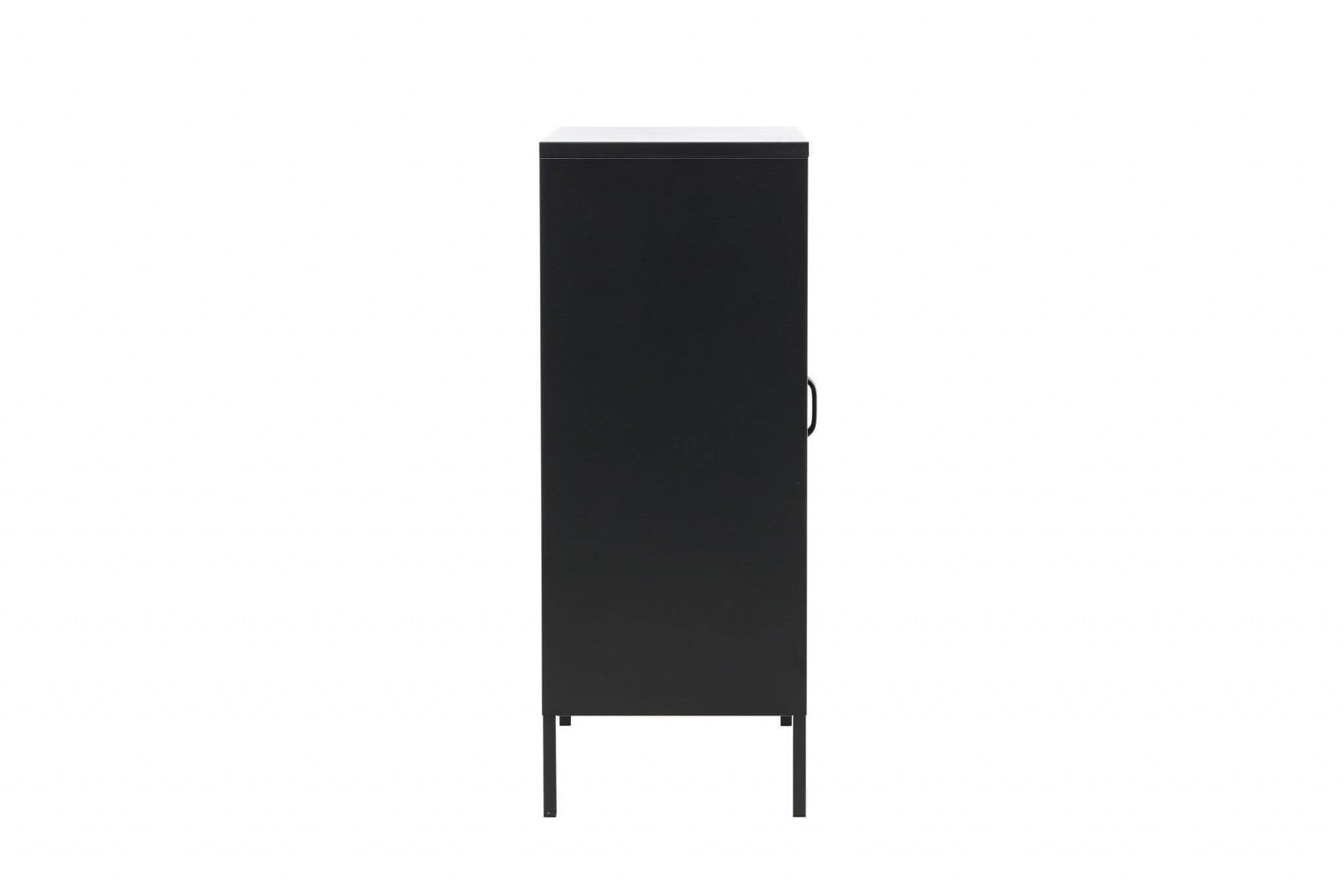 Misha Low Cabinet With Mesh Doors, White - Image 17