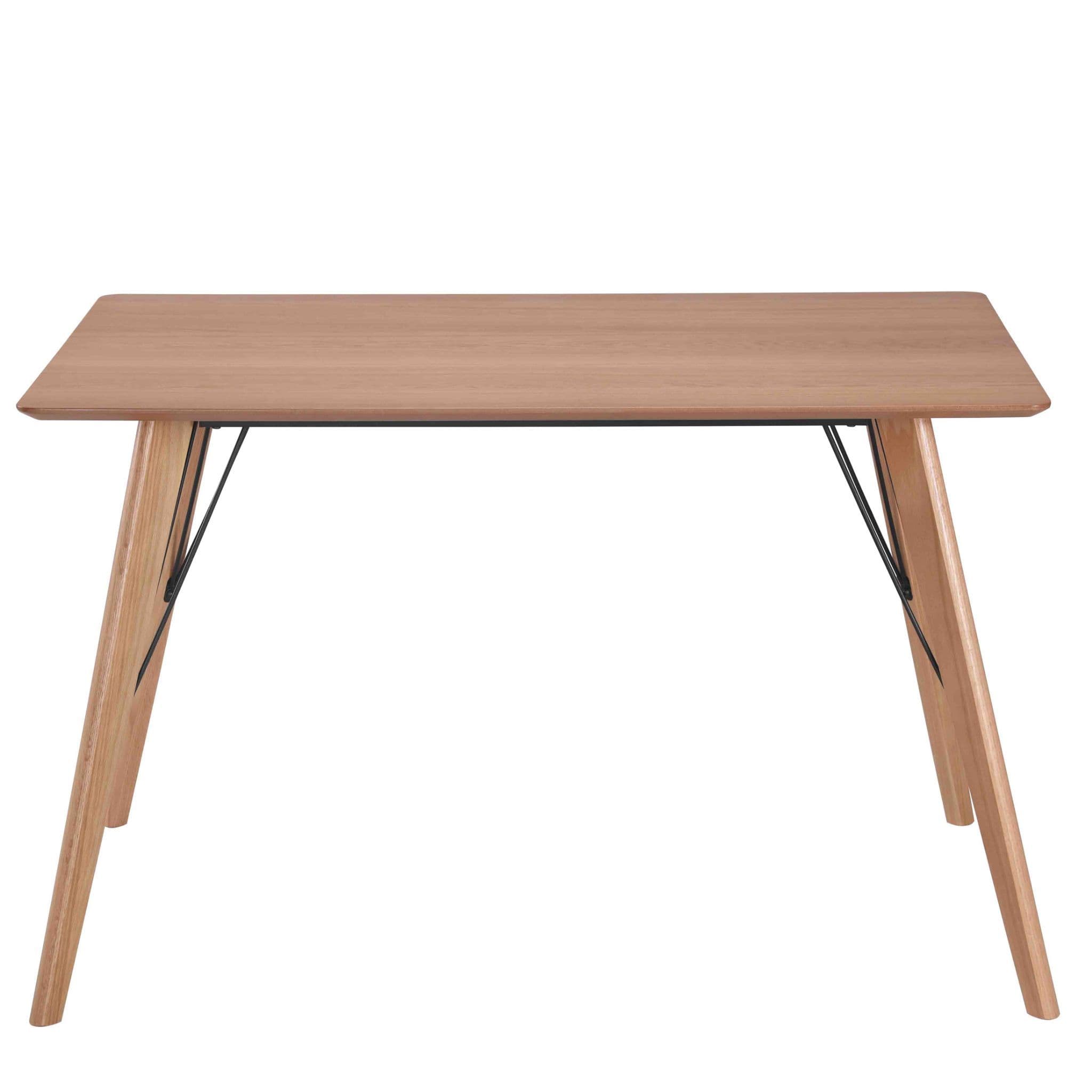 Mmilo Oslo Rectangular Oak Veneer Dining Table - Image 2