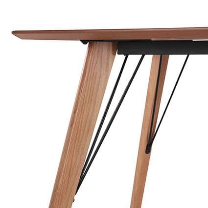 Mmilo Oslo Rectangular Oak Veneer Dining Table - Image 3