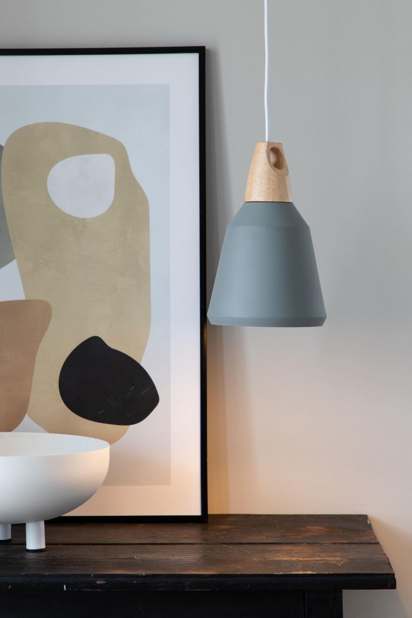 Nao Pendant Lamp, D160Xh245, White - Image 13