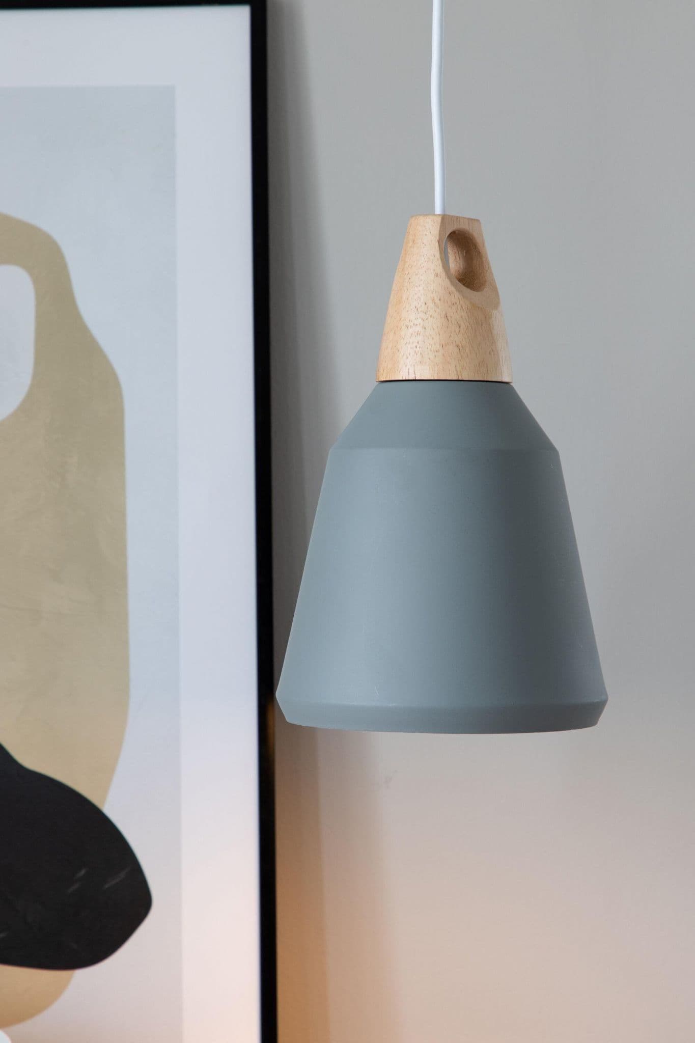 Nao Pendant Lamp, D160Xh245, White - Image 14