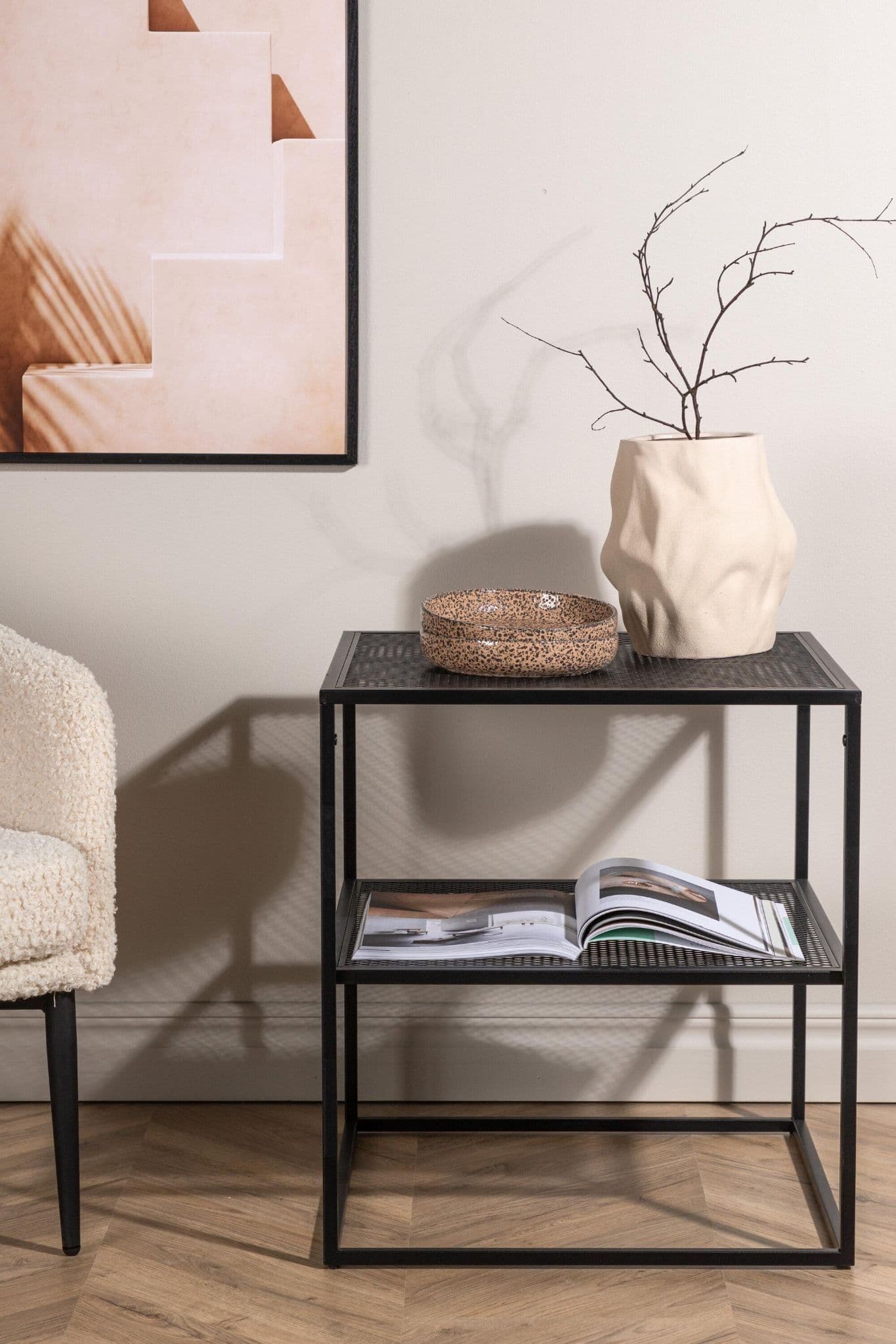 Netz Side Table, White - Image 12