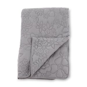 Niki Bedspread Microfiber - Light Grey, 260X180