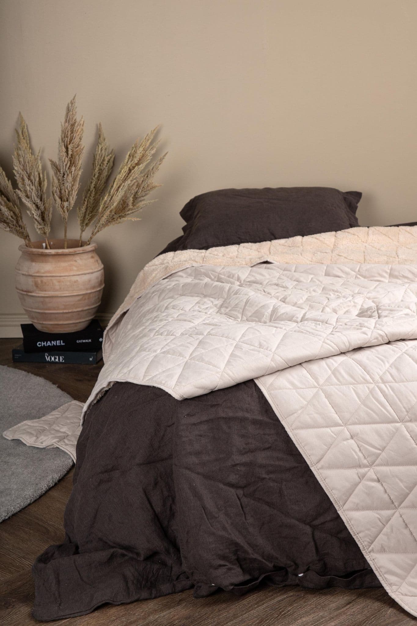 Nilla Bedspread Heavy Brushed Polyester, Light Pink, 260X180 - Image 30