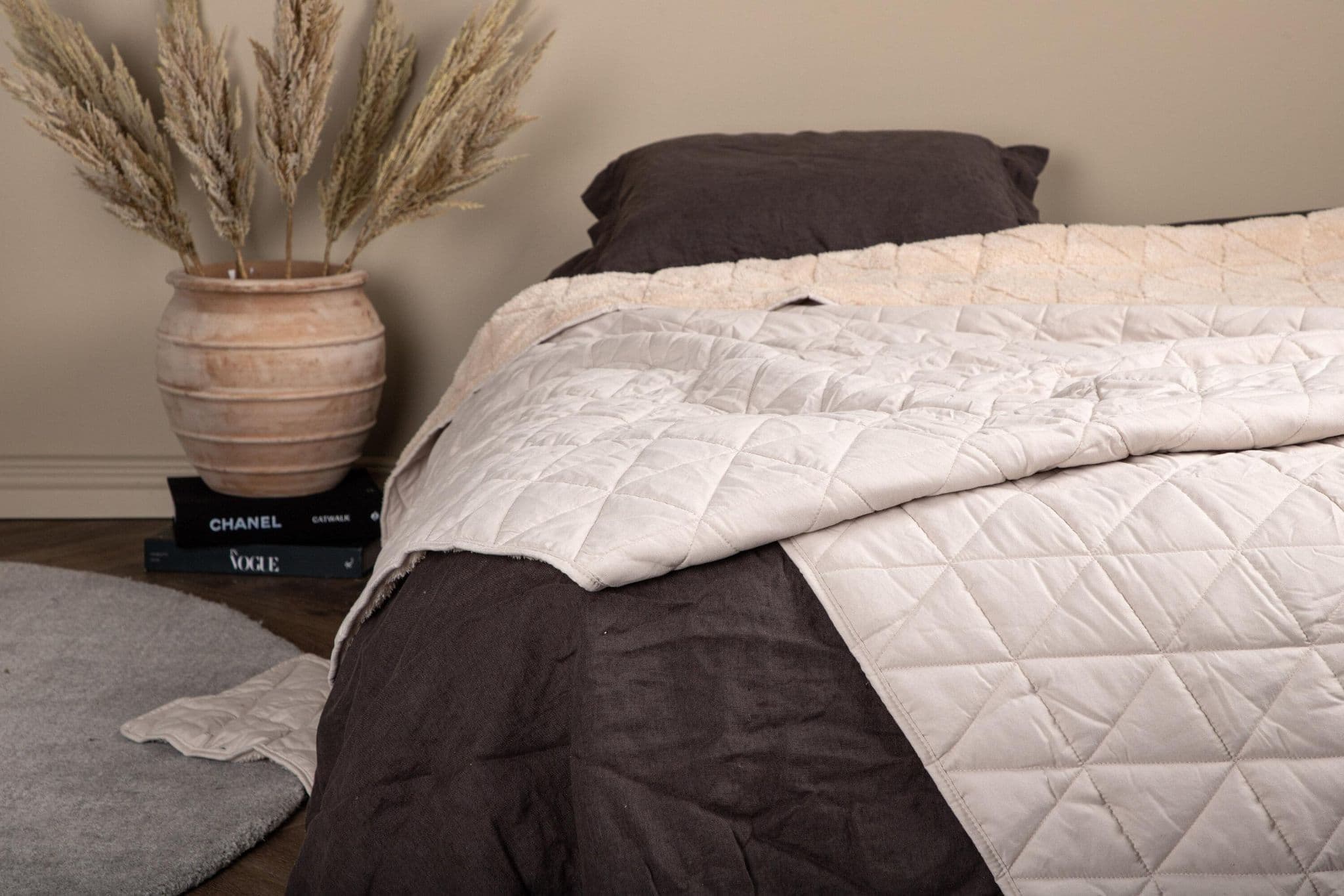 Nilla Bedspread Heavy Brushed Polyester, Light Pink, 260X180 - Image 33