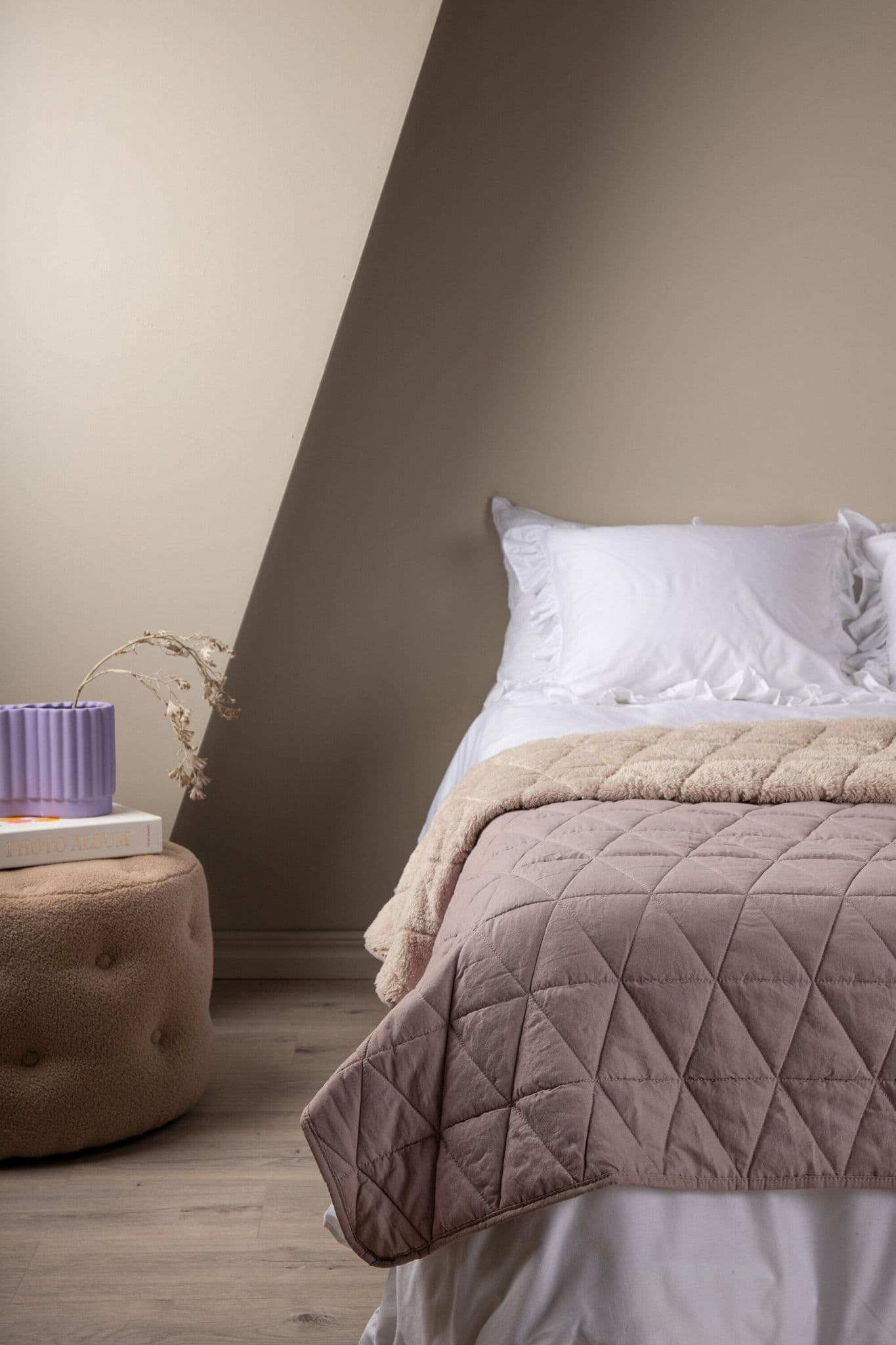 Nilla Bedspread Heavy Brushed Polyester, Light Pink, 260X180 - Image 35