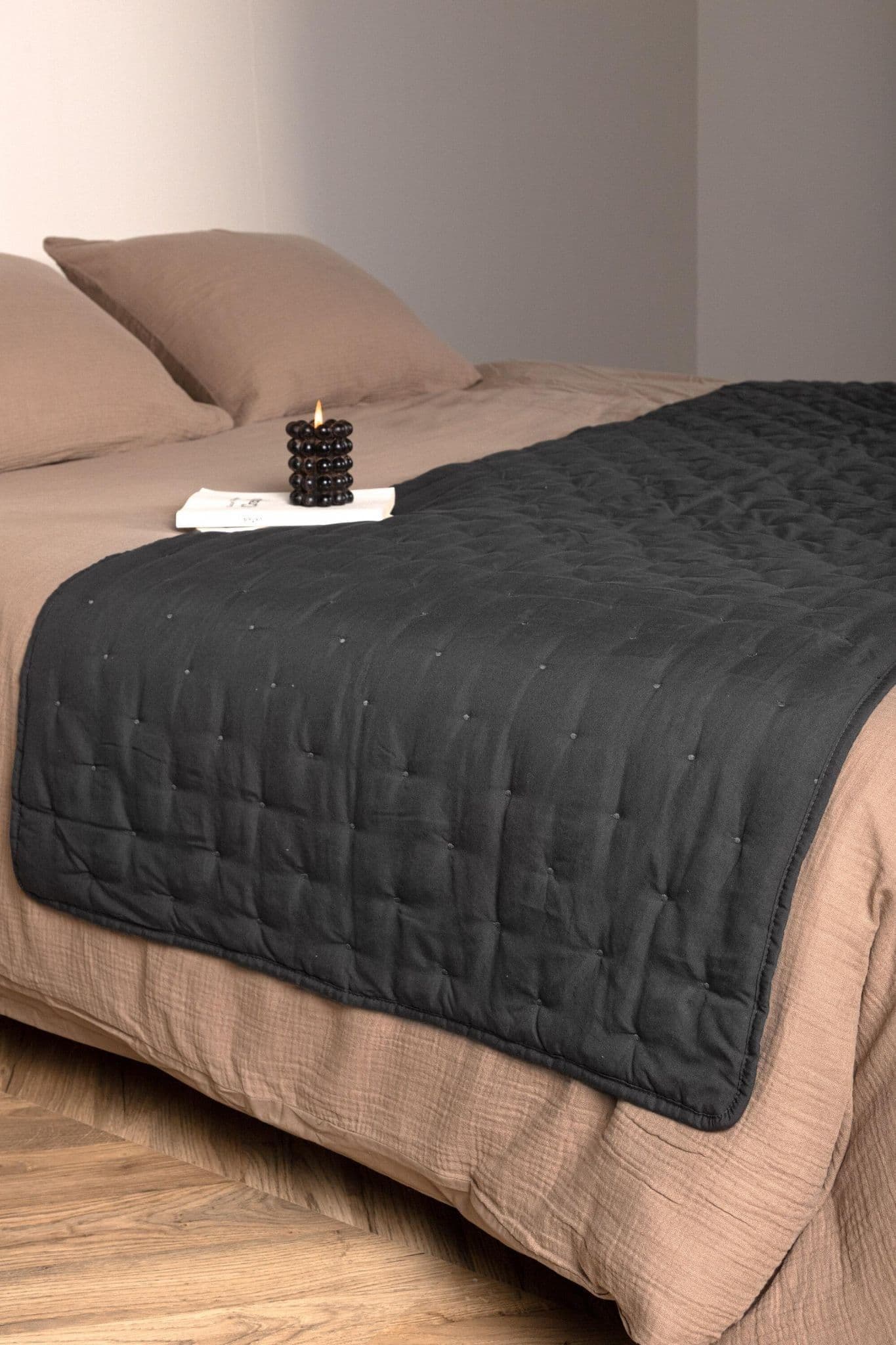 Sally Bedspread Microfiber, Anthracite, 80X150 - Image 109