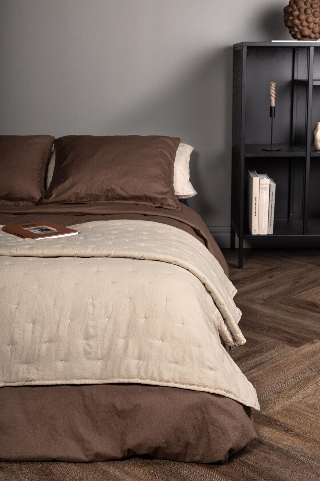 Sally Bedspread Microfiber, Anthracite, 80X150 - Image 85