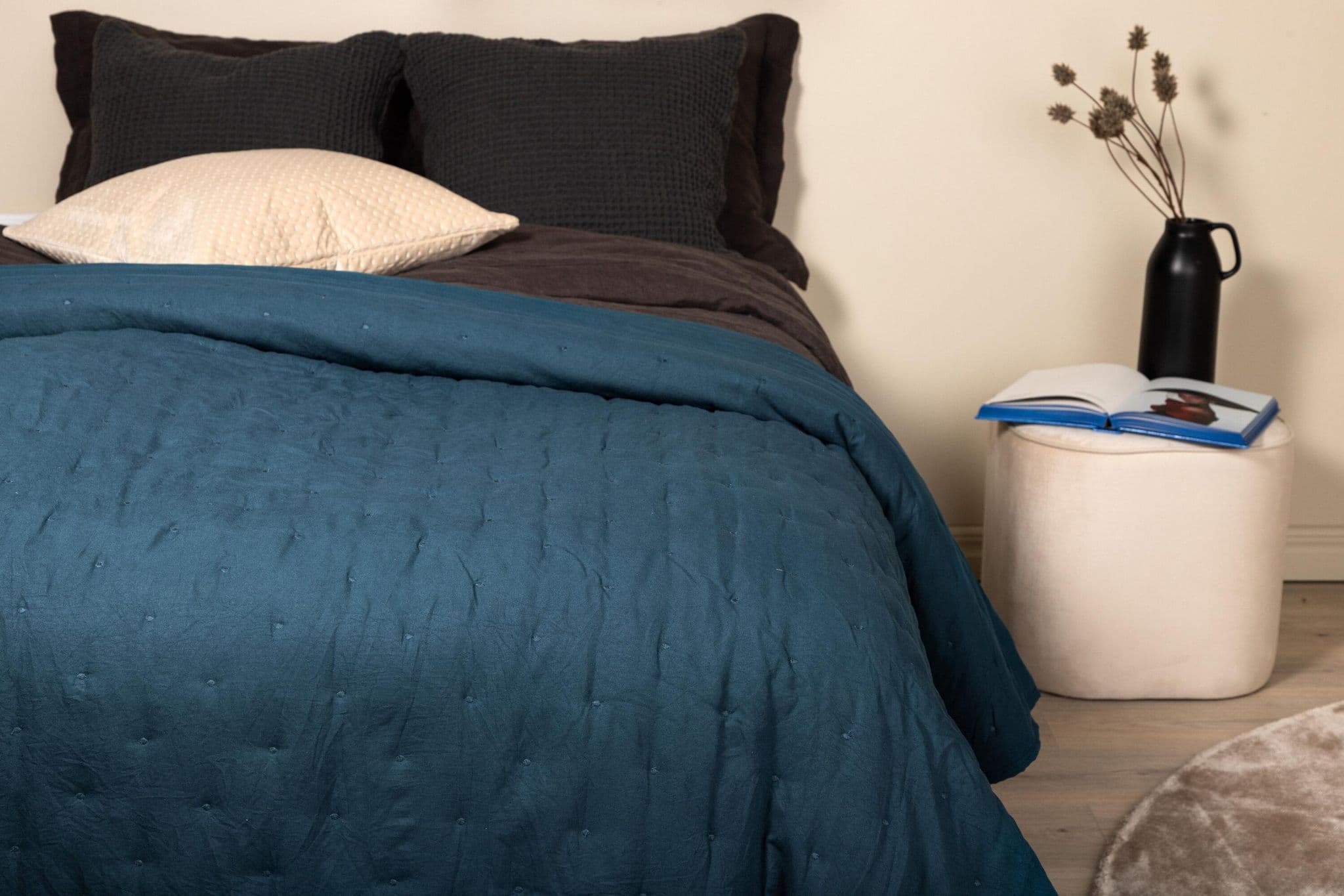 Sally Bedspread Microfiber, Anthracite, 80X150 - Image 37