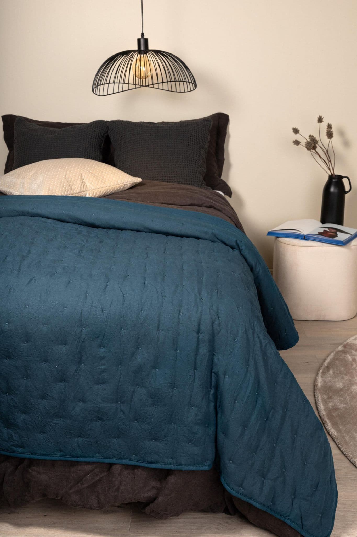 Sally Bedspread Microfiber, Anthracite, 80X150 - Image 62