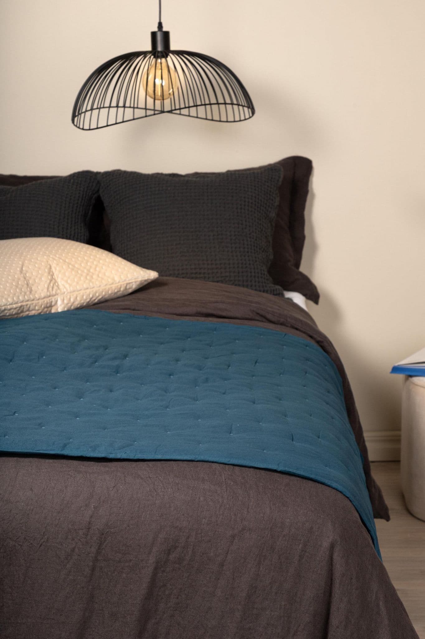 Sally Bedspread Microfiber, Anthracite, 80X150 - Image 116