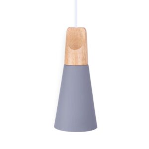 Slope Lamp Pendant Ceiling Light, Contemporary Nordic Scandinavian Lighting, Type C, Grey
