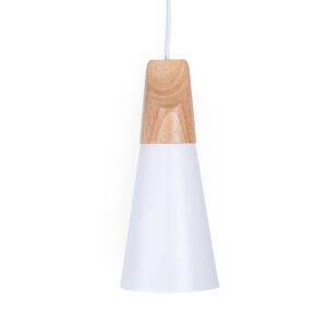 Slope Lamp Pendant Ceiling Light, Contemporary Nordic Scandinavian Lighting - White