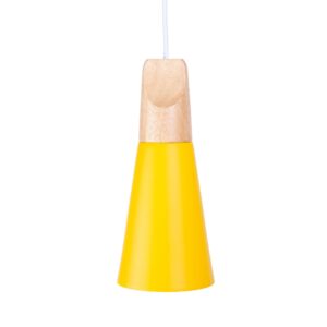 Slope Lamp Pendant Ceiling Light, Contemporary Nordic Scandinavian Lighting - Yellow