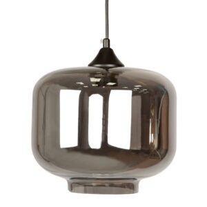 Smoke Glass Dome Pendant