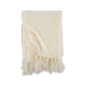 Stanly Throw Polyester - Off White