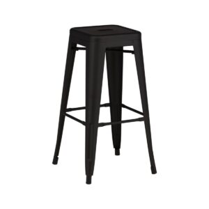 Tempe Bar Chair - Matte Black, 4