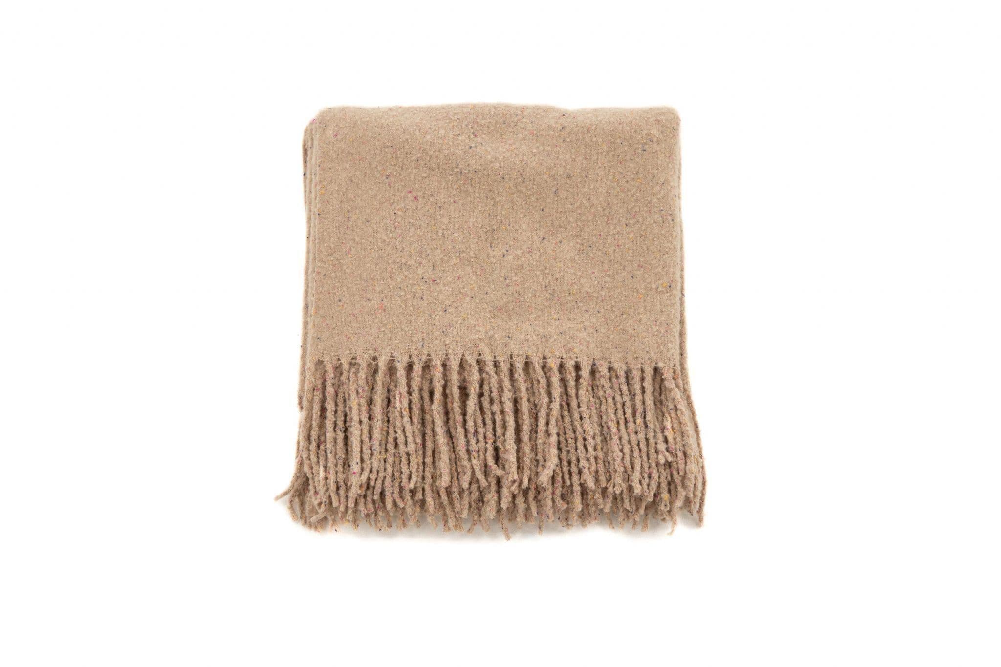 Tilly Throw Polyester, Beige, 170X130 - Image 4