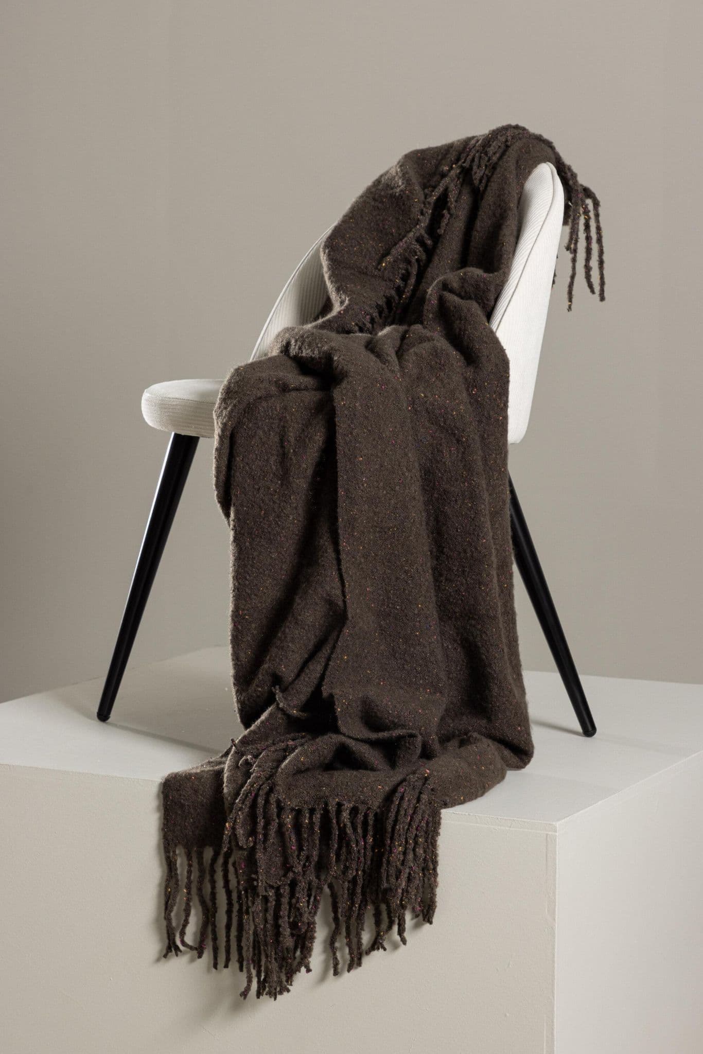 Tilly Throw Polyester, Beige, 170X130 - Image 9