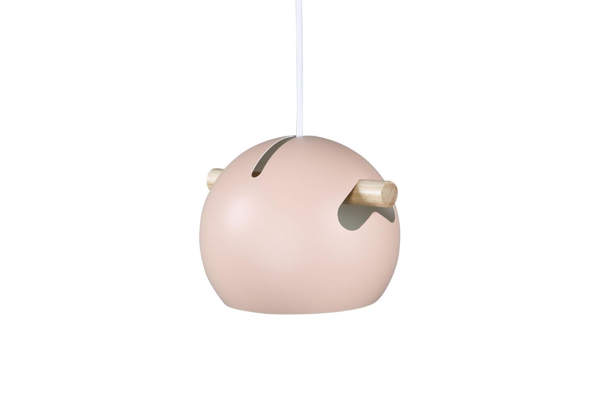 Tubbie Pendant Lamp, D230Xh155, Pink - Image 7