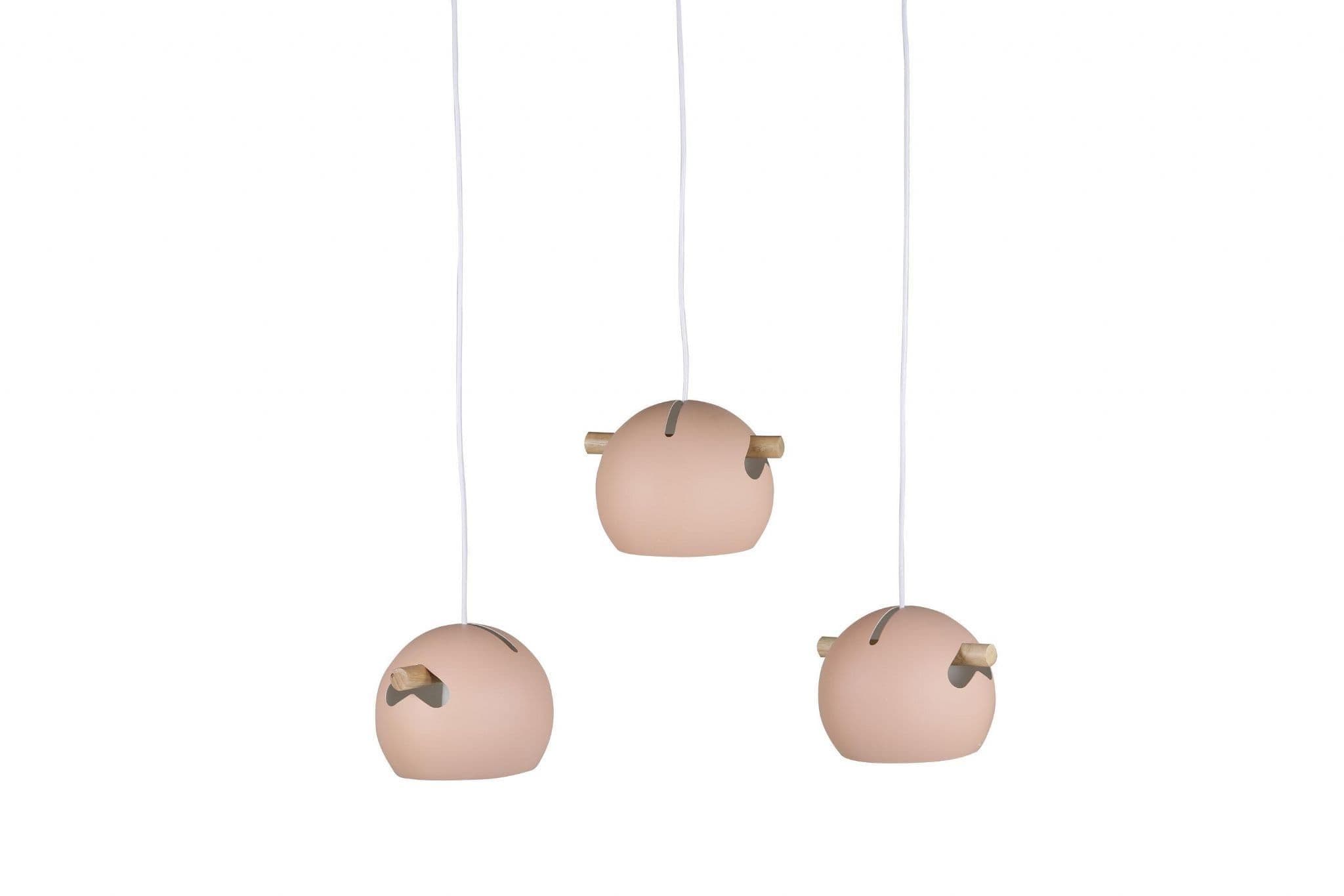 Tubbie Pendant Lamp, D230Xh155, Pink - Image 17