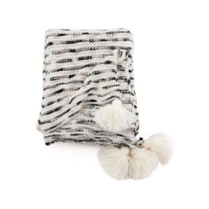 Unny Throw Acrylic, Grey, 170X130