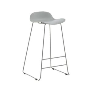 Wave Bar Chair, 2-Pack, Grey