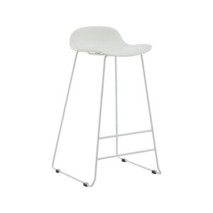 Wave Bar Chair - White, 2