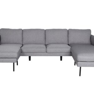Zoom U Sofa - Grey