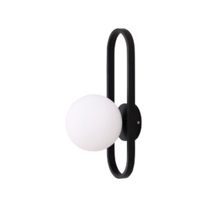 Alpes Wall Lamp, Black