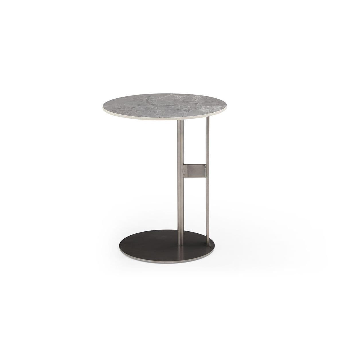 Angus Round Sintered Stone Side Table - Image 3