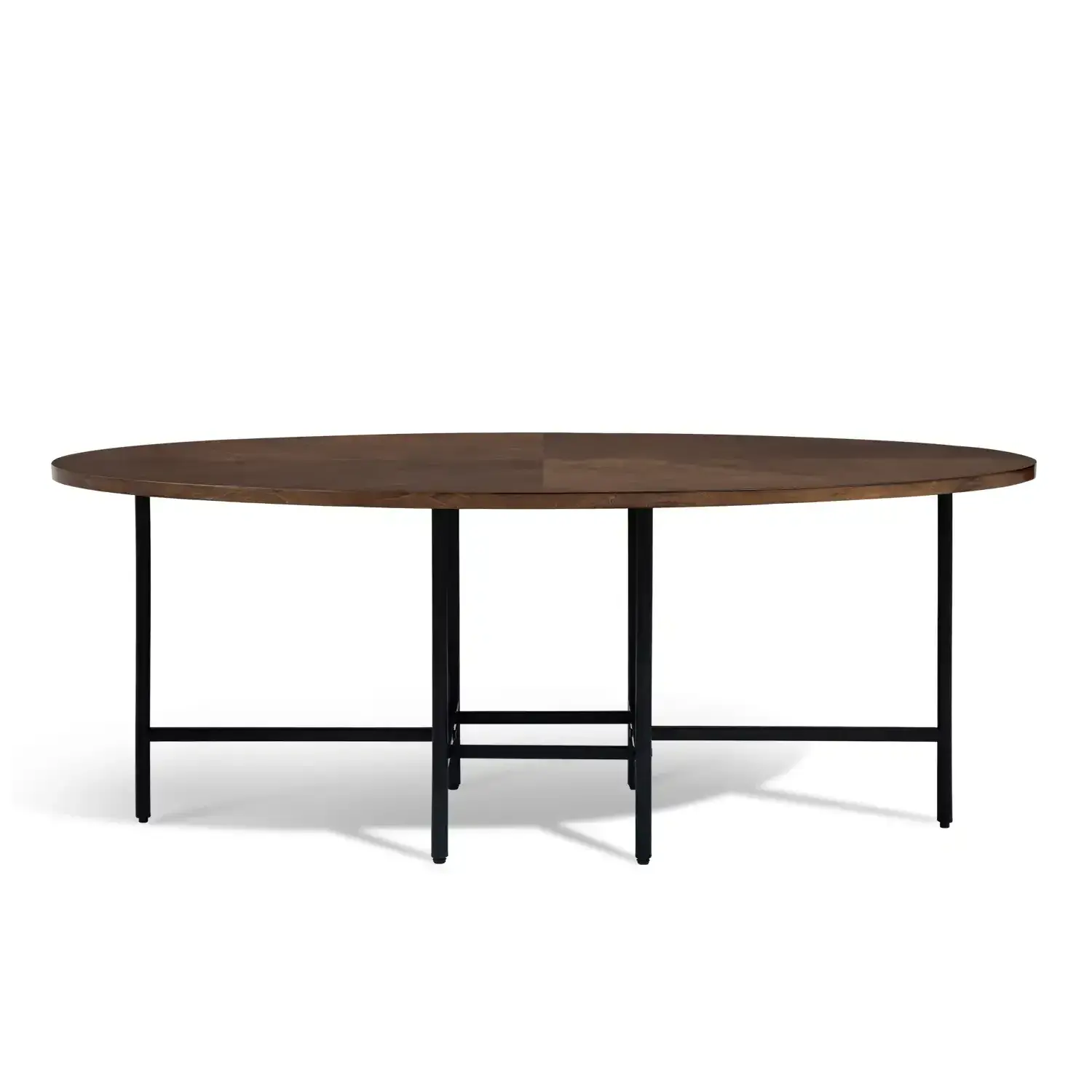 Apex Wooden Oval Coffee Table